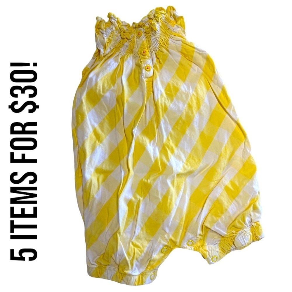 5/$30 Carter’s Baby Girl 6m Bubble Romper